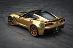 Chevrolet Corvette Convertible Gold on Forgiato Wheels (GTR) 2019 года